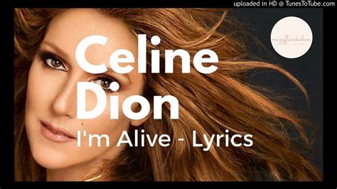 i'm alive celine dior|i'm alive celine dion lyrics.